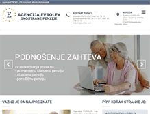 Tablet Screenshot of evrolex.com